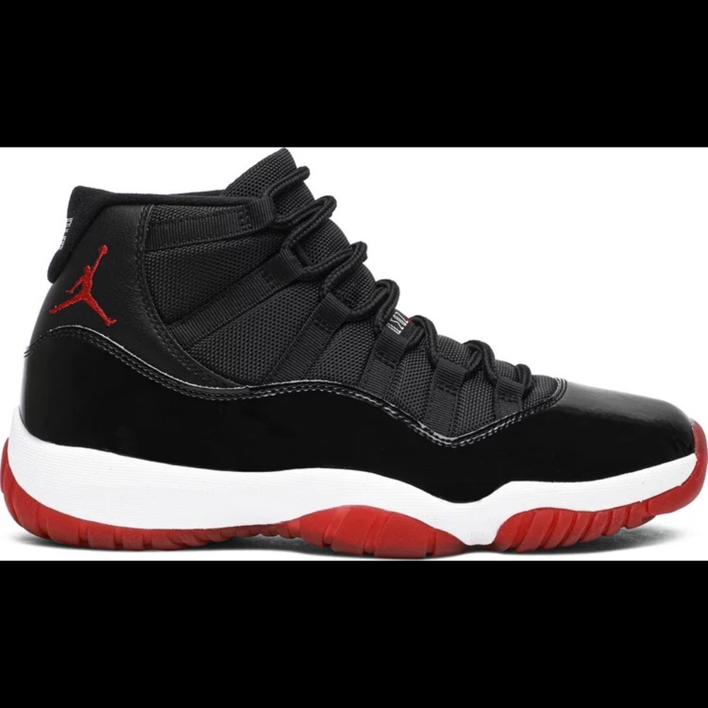 Air Jordan 11 Retro 'Bred  ONLY WORN ONCE. 100% authentic! Youth 5.5.